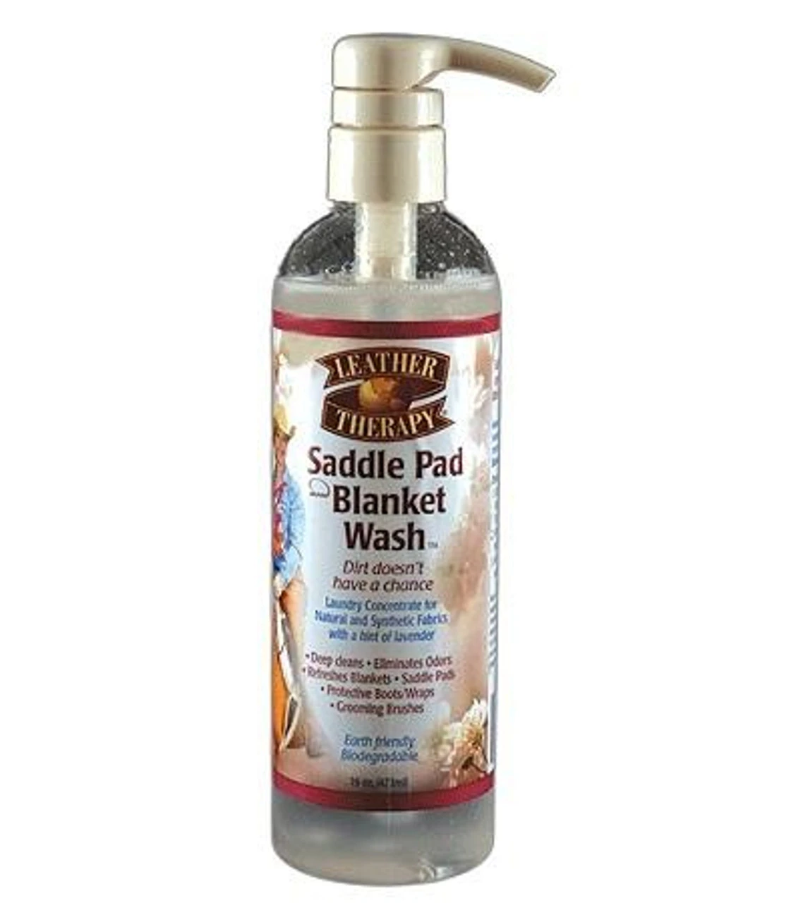 Absorbine Leather Therapy Saddle Pad And Blanket Wash - 473ml 3 Absorbine Leather Therapy Saddle Pad And Blanket Wash - 473ml