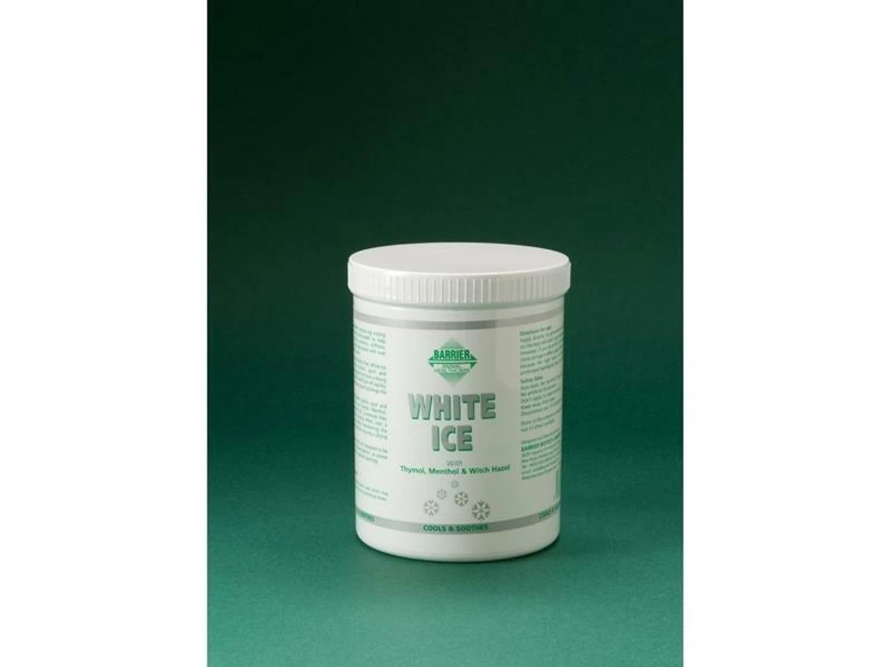 Barrier White Ice Cooling Gel - 1 Litre 3 Barrier White Ice Cooling Gel - 1 Litre