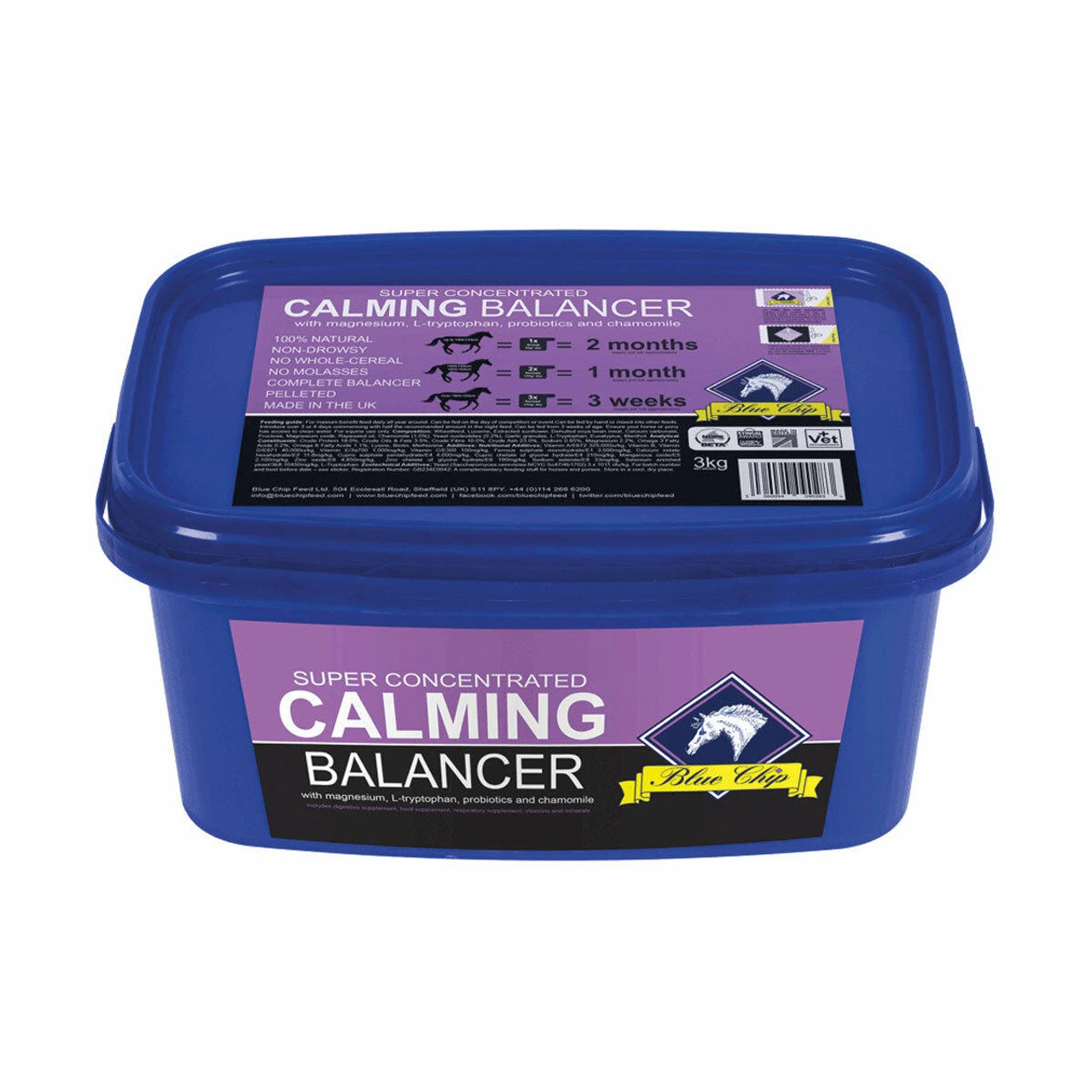 Blue Chip Super Concentrated Calming Balancer 3 Blue Chip Super Concentrated Calming Balancer