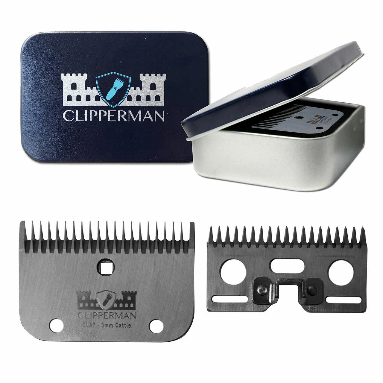 Clipperman CLA7 Clipper Blade Set - Coarse 3 Clipperman CLA7 Clipper Blade Set - Coarse