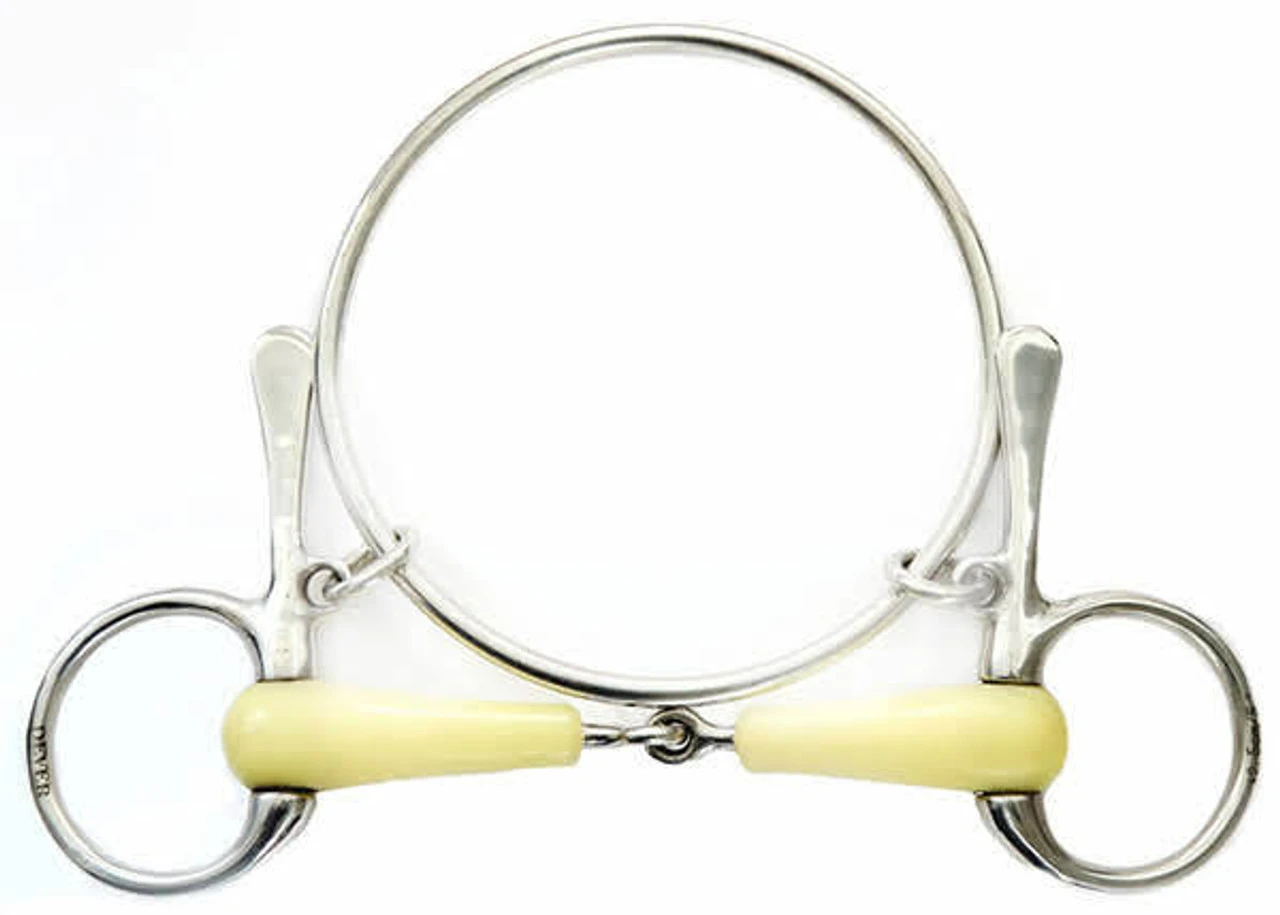 Dever Apple Mouth Dexter Half Cheek Racing Bit 3 Dever Apple Mouth Dexter Half Cheek Racing Bit