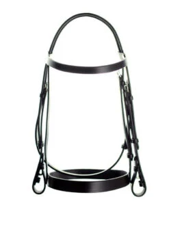 Dever Classic Plain English Leather Bridle - 1 1/4" Noseband