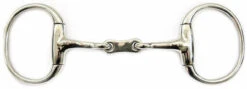 Dever Curved Mouth French Link Eggbutt Snaffle