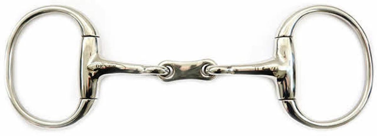 Dever Curved Mouth French Link Eggbutt Snaffle 3 Dever Curved Mouth French Link Eggbutt Snaffle