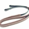 Dever English Leather Rubber Reins - Hook Billet -The Horse Care Shop dever dever english leather rubber reins hook billet 39273.1631626717
