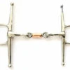 Dever Full Cheek Snaffle With A Single Copper Roller -The Horse Care Shop dever dever full cheek snaffle with a single copper roller 43029.1631697257
