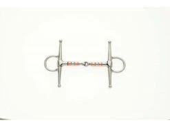Dever Full Cheek Snaffle With Copper Rollers