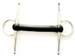 Dever Rubber Full Cheek Mullen Snaffle