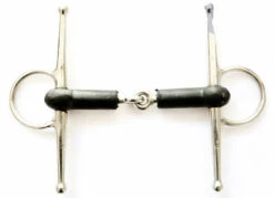 Dever Soft Rubber Full Cheek Jointed Snaffle