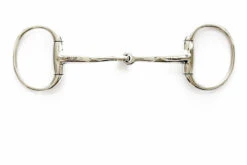 Dever Standard Curved Mouth Eggbutt Snaffle