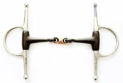 Dever Sweet Iron Full Cheek Snaffle With Copper Lozenge