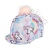 Elico Pastel Unicorn Lycra Hat Cover 1 Elico Pastel Unicorn Lycra Hat Cover -The Horse Care Shop elico pastel unicorn lycra hat cover 83862.1676566237