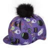 Elico Spooky Halloween Lycra Hat Cover -The Horse Care Shop elico spooky halloween lycra hat cover 61014.1665666567