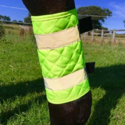 Equisafety High Visibility Leg Bands - All Colours -The Horse Care Shop equisafety equisafety high visibility leg bands all colours 13670.1631698246