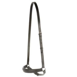 English Leather Drop Nosebands - Black