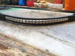 Hand Made English Leather Clincher Browband