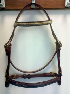 Hand Made English Leather In Hand Bridle -The Horse Care Shop frome saddlery hand made english leather in hand bridle 01168.1631525306