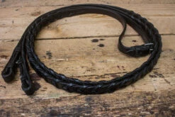 Hand Made English Leather Laced Reins