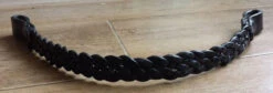 Hand Made English Leather Plaited Browbands