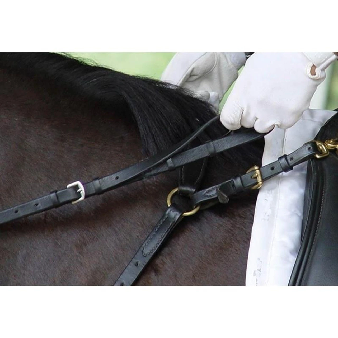 Hand Made English Leather Precision Reins 4 Hand Made English Leather Precision Reins - Image 2