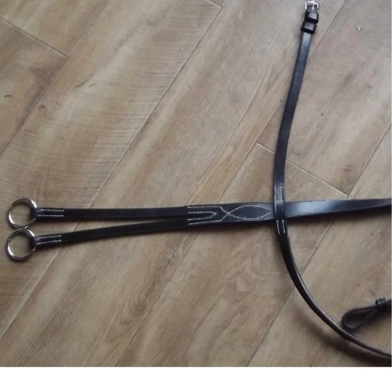 Hand Made English Leather Running Martingale 4 Hand Made English Leather Running Martingale - Image 2