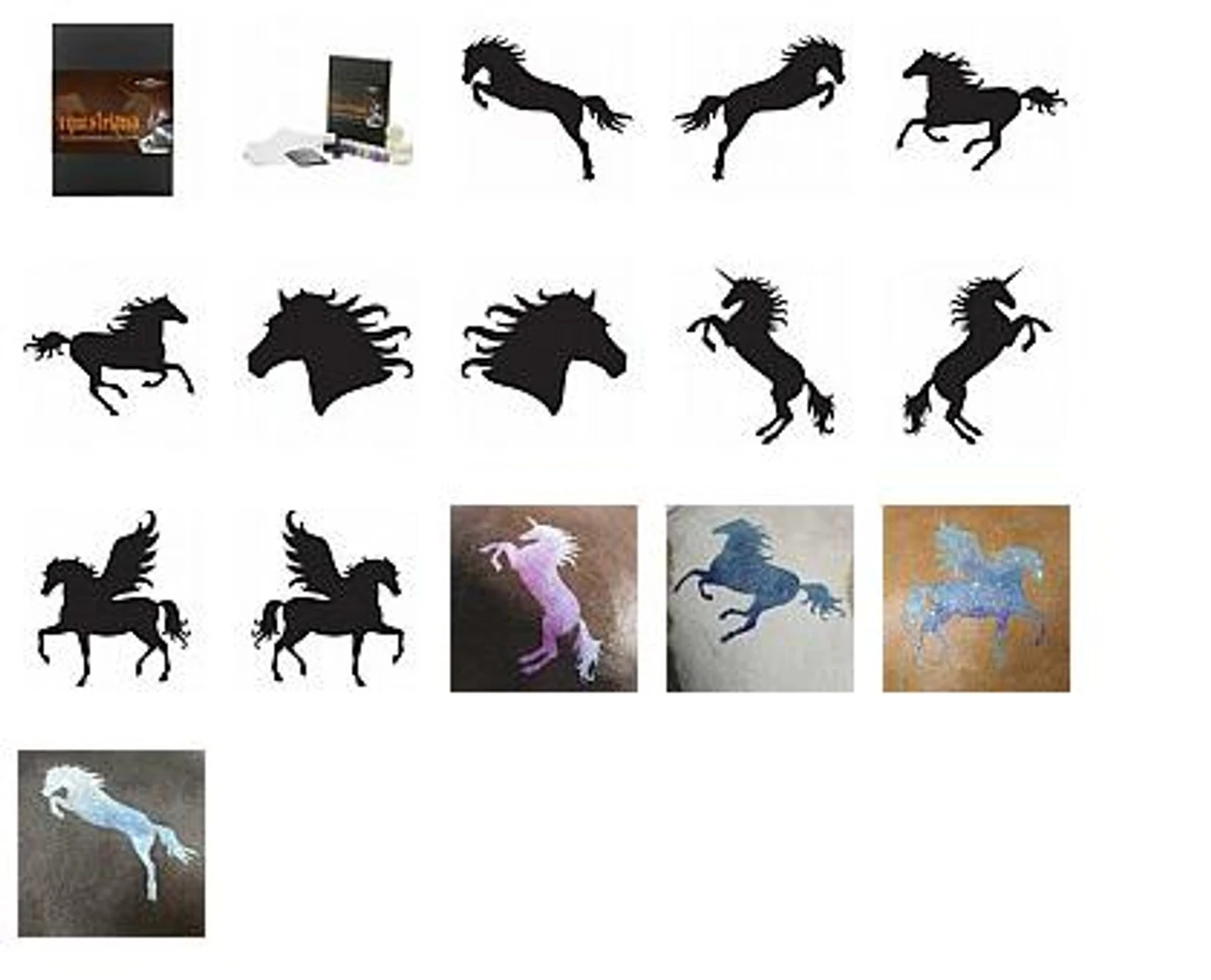 Glamourati Glitter Quarter Marker Kit - Equestriana 4 Glamourati Glitter Quarter Marker Kit - Equestriana - Image 2