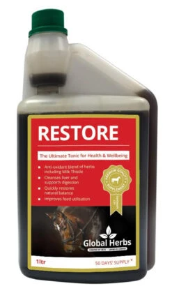 Global Herbs Restore Liver Tonic And Detox Liquid