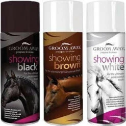 Groom Away Showing Spray - Brown