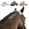 HKM Double Crystal Plaiting Bands - Blue -The Horse Care Shop hkm hkm double crystal plaiting bands 92415.1631524962