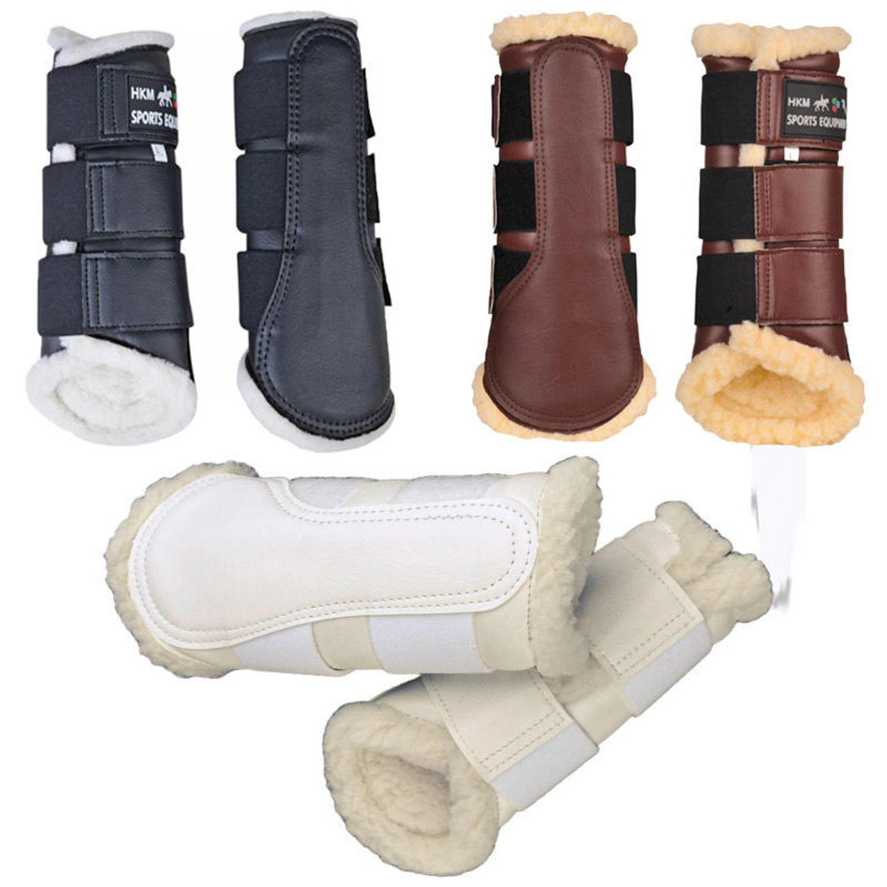 HKM Fleece Lined Dressage Boots - Black 3 HKM Fleece Lined Dressage Boots - Black