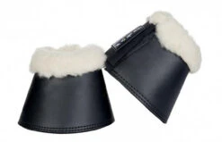 HKM Leather Look Overreach Boots With Cuff - Medium