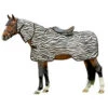 HKM Ride-on Zebra Fly Rug -The Horse Care Shop hkm ride on zebra fly rug 54017.1687470267