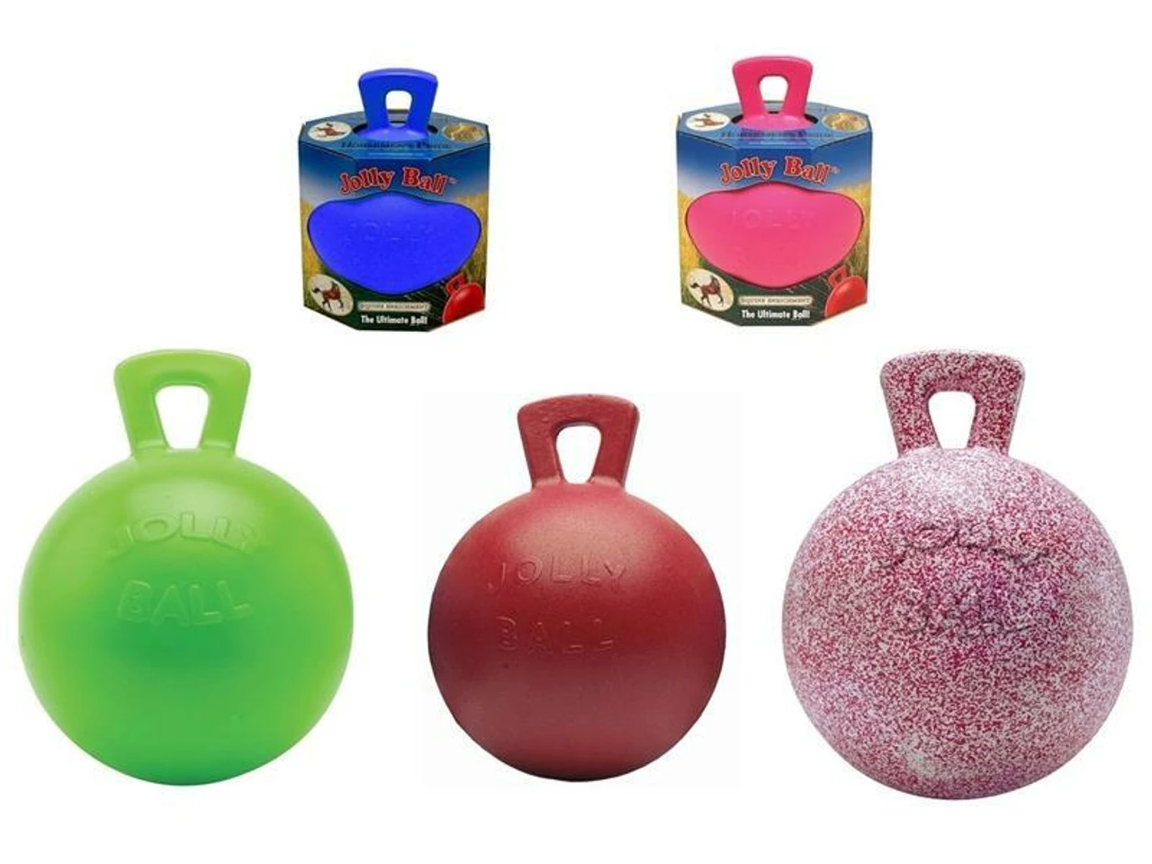 Horsemen's Pride Jolly Ball Horse Toy - Unscented 3 Horsemen's Pride Jolly Ball Horse Toy - Unscented