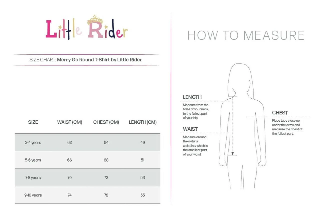 Hy Little Rider Merry Go Round Short Sleeve T-Shirt 4 Hy Little Rider Merry Go Round Short Sleeve T-Shirt - Image 2