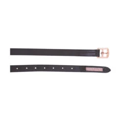 Hy Rosciano Rose Gold Diamante Stirrup Leathers - Adults -The Horse Care Shop hy equestrian hy rosciano rose gold diamante stirrup leathers adults 67007.1666705489