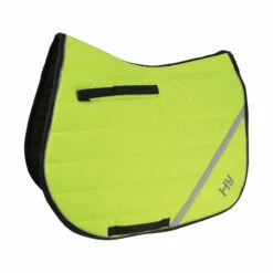 Hy High Vis Reflector Comfort Saddle Pad - All Colours -The Horse Care Shop hy high vis reflector comfort saddle pad all colours 56725.1647324992
