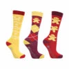 Hy Christmas Gingerbread Children's Socks - Pack Of 3 2 Hy Christmas Gingerbread Children's Socks - Pack Of 3 -The Horse Care Shop hy hy christmas gingerbread childrens socks pack of 3 09452.1635104898