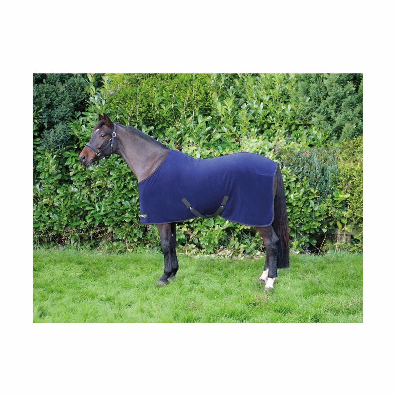 Hy StormX Original Snug Fleece Rug - Navy 3 Hy StormX Original Snug Fleece Rug - Navy