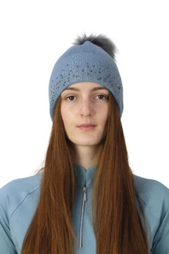 Hy Synergy Diamante Bobble Hat - All Colours -The Horse Care Shop hy hy synergy diamante bobble hat all colours 33724.1631363558