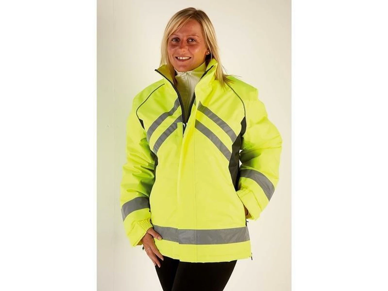 HyViz Waterproof Riding Jackets - Yellow Or Pink 3 HyViz Waterproof Riding Jackets - Yellow Or Pink