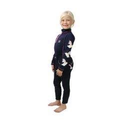 Hy Little Rider Little Unicorn Baselayer - Navy Or Pink -The Horse Care Shop hy little rider little unicorn baselayer navy or pink 51444.1648190199