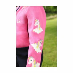 Hy Little Rider Little Unicorn Baselayer - Navy Or Pink -The Horse Care Shop hy little rider little unicorn baselayer navy or pink 63697.1648190302