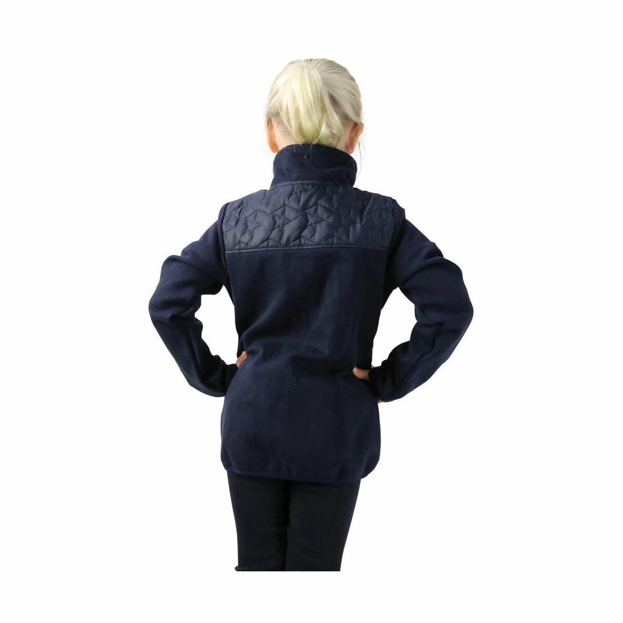 Hy Little Rider Sophia Fleece Jacket - Navy 3 Hy Little Rider Sophia Fleece Jacket - Navy