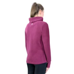 Hy Synergy Cowl Neck Jumper - Fig -The Horse Care Shop hy synergy cowl neck jumper fig 36056.1667223750