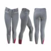 HyFASHION Mizs Arabella Maids Breeches - Dolphin Grey 1 HyFASHION Mizs Arabella Maids Breeches - Dolphin Grey -The Horse Care Shop hyfashion mizs arabella maids breeches dolphin grey 14705.1648103784
