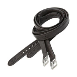 Kieffer Elefant Soft II Stirrup Leathers - Black And Brown -The Horse Care Shop kieffer elefant soft ii stirrup leathers black and brown 59142.1631409157