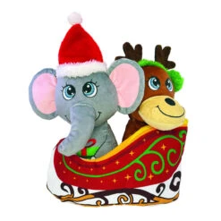 KONG Holiday Occasions Sleigh Dog Toy