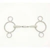 Flexi 2 Ring Gag With Peanut Link -The Horse Care Shop lorina flexi 2 ring gag with peanut link 30477.1631697738