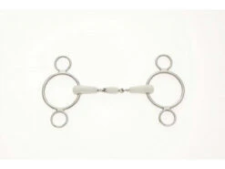 Flexi 2 Ring Gag With Peanut Link