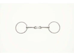 French Link Loose Ring Snaffles With Thin Mouthpiece